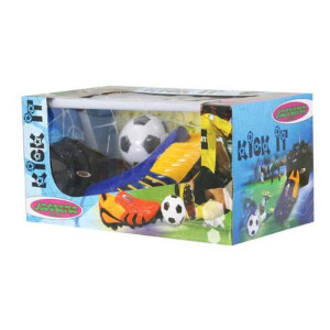 JAMARA Τηλεκατευθυνόμενο ποδοσφαιρικό σετ Kick it Radio control, κόκκινο | Παιχνίδια | elabstore.gr