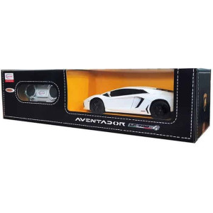 RASTAR Τηλεκατευθυνόμενο αυτοκίνητο Lamborghini Aventator, 1:24, λευκό | Παιχνίδια | elabstore.gr