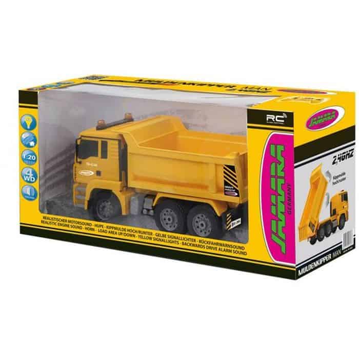 JAMARA Τηλεκατευθυνόμενο φορτηγό MAN με ήχο, Radio control, 1:20, LED | eLabstore.gr JAMARA Τηλεκατευθυνόμενο φορτηγό MAN με ήχο, Radio control, 1:20, LED | Παιχνίδια | elabstore.gr