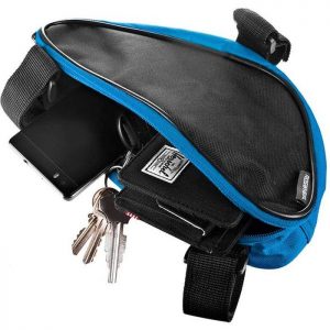 ROSWHEEL Τσάντα για σκελετό ποδηλάτου, Black/Blue | Gadgets | elabstore.gr