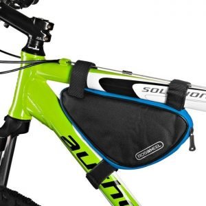 ROSWHEEL Τσάντα για σκελετό ποδηλάτου, Black/Blue | Gadgets | elabstore.gr