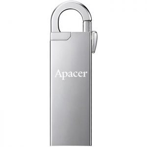 APACER USB Flash Drive AH13A, USB 2.0, 16GB, Silver | Συνοδευτικά PC | elabstore.gr