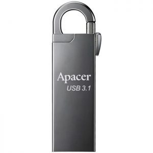 APACER USB Flash Drive AH15A, USB 3.1 Gen1, 16GB, Ashy | Συνοδευτικά PC | elabstore.gr
