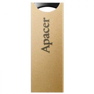 APACER USB Flash Drive AH133, USB 2.0, 32GB, Gold | Συνοδευτικά PC | elabstore.gr