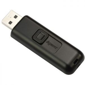 APACER USB Flash Drive AH325, USB 2.0, 32GB, Black | Συνοδευτικά PC | elabstore.gr