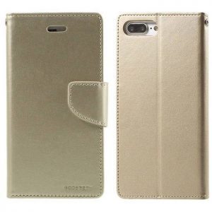 MERCURY Θήκη Bravo Diary για iPhone 7 & 8, Gold | Αξεσουάρ κινητών | elabstore.gr