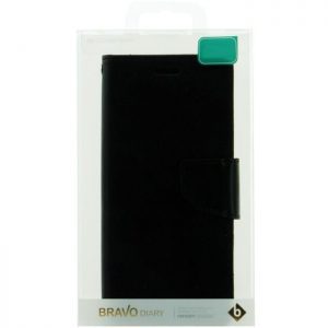 MERCURY Θήκη Bravo Diary για iPhone 7 Plus, Black | Αξεσουάρ κινητών | elabstore.gr
