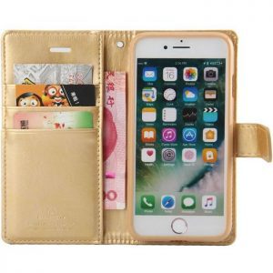 MERCURY Θήκη BlueMoon για iPhone 7/8, Gold | Αξεσουάρ κινητών | elabstore.gr