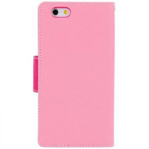 MERCURY Θήκη Fancy Diary για iPhone 7 & 8, Pink/Hot Pink | Αξεσουάρ κινητών | elabstore.gr
