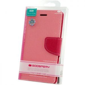 MERCURY Θήκη Fancy Diary για Samsung A3 2017, ροζ | Αξεσουάρ κινητών | elabstore.gr