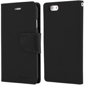 MERCURY Θήκη Fancy Diary για Huawei P10, Black | Αξεσουάρ κινητών | elabstore.gr