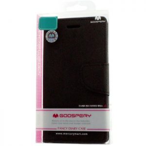 MERCURY Θήκη Fancy Diary για Huawei P10 Plus, Black | Αξεσουάρ κινητών | elabstore.gr