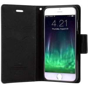 MERCURY Θήκη Fancy Diary για Samsung S8 Plus, Black | Αξεσουάρ κινητών | elabstore.gr