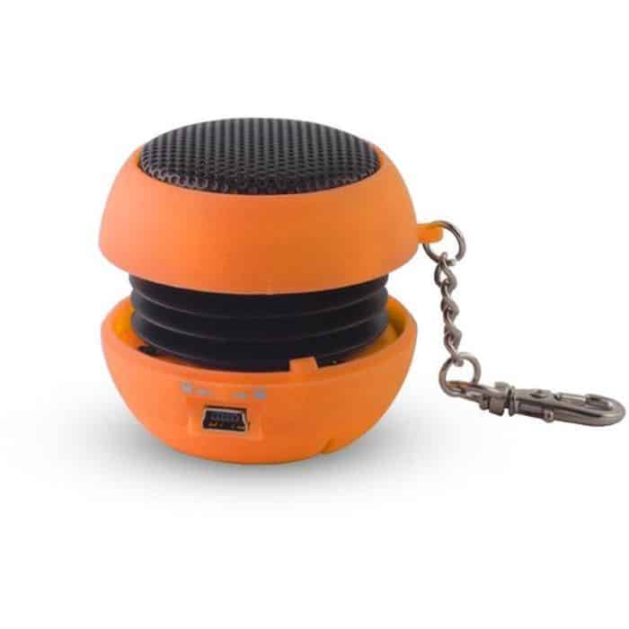 SETTY Speaker Pocket, 2.5Watt, 3.5mm jack, 180mAh, Orange | eLabstore.gr SETTY Speaker Pocket, 2.5Watt, 3.5mm jack, 180mAh, Orange | Συνοδευτικά PC | elabstore.gr