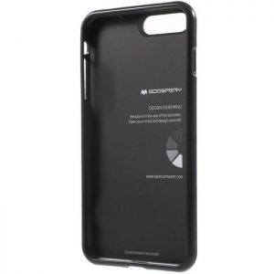 MERCURY Θήκη i-Jelly Metal για iPhone 7/8, Black | Αξεσουάρ κινητών | elabstore.gr