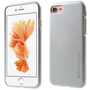 MERCURY Θήκη i-Jelly Metal για iPhone 7/8, Silver | Αξεσουάρ κινητών | elabstore.gr