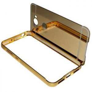 POWERTECH Θήκη Metal Mirror για Huawei Y3II, Gold | Αξεσουάρ κινητών | elabstore.gr