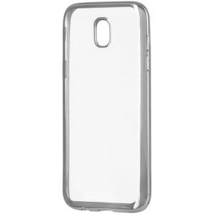 POWERTECH Θήκη Metal TPU για Samsung J3 2017 J330, Silver | Αξεσουάρ κινητών | elabstore.gr