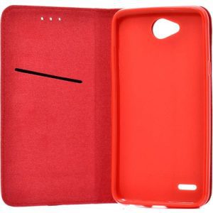 POWERTECH Θήκη Smart Book για LG X Power 2, Red | Αξεσουάρ κινητών | elabstore.gr