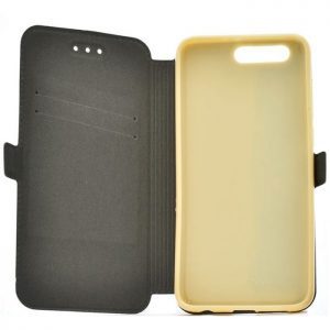 POWERTECH Θήκη Slim Book για Huawei Honor 9, Gold | Αξεσουάρ κινητών | elabstore.gr