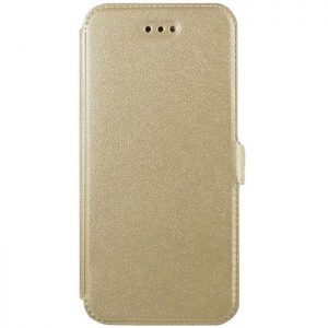 POWERTECH Θήκη Slim Book για Huawei Honor 9, Gold | Αξεσουάρ κινητών | elabstore.gr