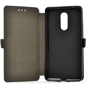 POWERTECH Θήκη Slim Book για Lenovo K6 Note, Black | Αξεσουάρ κινητών | elabstore.gr