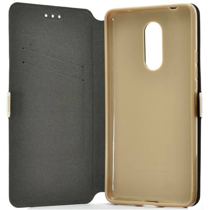 POWERTECH Θήκη Slim Book για Lenovo K6 Note, Gold | eLabstore.gr POWERTECH Θήκη Slim Book για Lenovo K6 Note, Gold | Αξεσουάρ κινητών | elabstore.gr