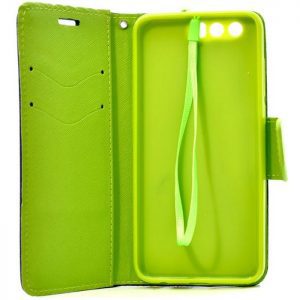 POWERTECH Θήκη Fancy για Huawei Honor 9, Navy/Lime | Αξεσουάρ κινητών | elabstore.gr