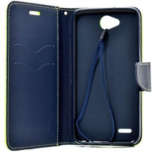POWERTECH Θήκη Fancy για LG X Power 2, Lime/Navy | Αξεσουάρ κινητών | elabstore.gr