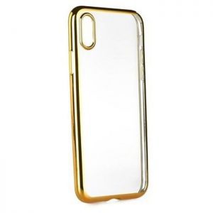 POWERTECH Θήκη Metal TPU για iPhone X, Gold | Αξεσουάρ κινητών | elabstore.gr