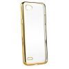 POWERTECH Θήκη Metal TPU για LG Q6, Gold | Αξεσουάρ κινητών | elabstore.gr