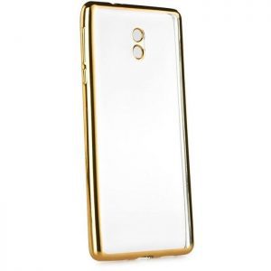 POWERTECH Θήκη Metal TPU για Nokia 3, Gold | Αξεσουάρ κινητών | elabstore.gr