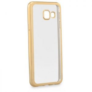 POWERTECH Θήκη Metal TPU για Samsung A3 2017, Gold | Αξεσουάρ κινητών | elabstore.gr
