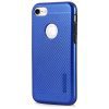 POWERTECH Θήκη Carbon Armor Hybrid για iPhone 7, Blue | Αξεσουάρ κινητών | elabstore.gr