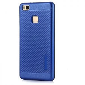 POWERTECH Θήκη Carbon Armor Hybrid για Huawei P9 Lite, Blue | Αξεσουάρ κινητών | elabstore.gr