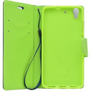 POWERTECH Θήκη Fancy Book για Huawei Y6II/Honor 5A, Navy-Lime | eLabstore.gr POWERTECH Θήκη Fancy Book για Huawei Y6II/Honor 5A, Navy-Lime | Αξεσουάρ κινητών | elabstore.gr