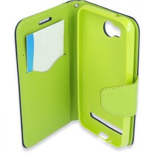 POWERTECH Θήκη Fancy για Huawei Y3 II, Navy-Lime | Αξεσουάρ κινητών | elabstore.gr