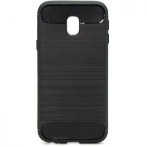 POWERTECH Θήκη Carbon Flex για Samsung J3 2017, Black | Αξεσουάρ κινητών | elabstore.gr