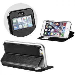 POWERTECH θήκη Magnet View Leather για iPhone 7/8, μαύρη | eLabstore.gr POWERTECH θήκη Magnet View Leather για iPhone 7/8, μαύρη | Αξεσουάρ κινητών | elabstore.gr