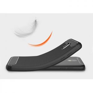 POWERTECH Θήκη Carbon Flex για Samsung J7 2017, Μαύρη | Αξεσουάρ κινητών | elabstore.gr