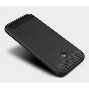POWERTECH Θήκη Carbon Flex για Samsung J7 2017, Μαύρη | Αξεσουάρ κινητών | elabstore.gr