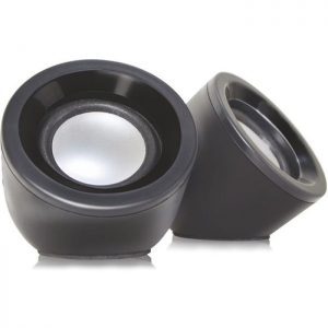 POWERTECH Multimedia Ηχεία PT-420, 2.0 channel, 2x3W, USB, Aux in, Black | Συνοδευτικά PC | elabstore.gr
