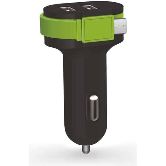 POWERTECH Φορτιστής Αυτοκινήτου PT-420, 2x USB + 1x καλώδιο, 6A, Black | eLabstore.gr POWERTECH Φορτιστής Αυτοκινήτου PT-420, 2x USB + 1x καλώδιο, 6A, Black | Αξεσουάρ κινητών | elabstore.gr