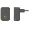 ROAR Φορτιστής PT-500, 2x USB, 2.1A, Black | Αξεσουάρ κινητών | elabstore.gr