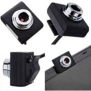 POWERTECH Web Camera PT-507 0.3MP, Video, με κλιπ, Black | Συνοδευτικά PC | elabstore.gr