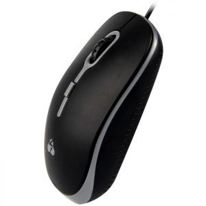 POWERTECH Ενσύρματο ποντίκι, Οπτικό, 1600DPI, USB, 1.35m, Μαύρο-Γκρι | Συνοδευτικά PC | elabstore.gr