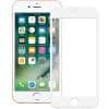 POWERTECH Tempered Glass 3D Full Face για iPhone 8 Plus, White | Αξεσουάρ κινητών | elabstore.gr