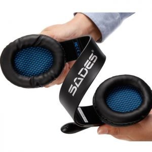 SADES Gaming headset Tpower με 40mm ακουστικά, Blue | eLabstore.gr SADES Gaming headset Tpower με 40mm ακουστικά, Blue | Συνοδευτικά PC | elabstore.gr