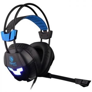 SADES Gaming Headset Xpower Plus, Vibration, USB, 40mm ακουστικά | Συνοδευτικά PC | elabstore.gr