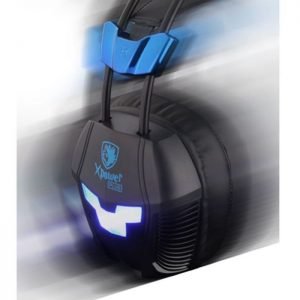 SADES Gaming Headset Xpower Plus, Vibration, USB, 40mm ακουστικά | Συνοδευτικά PC | elabstore.gr